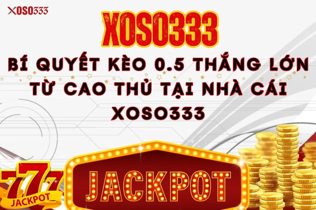 Bí quyết kèo 0.5 thắng lớn từ cao thủ tại nhà cái xoso333