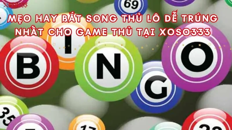 Mẹo hay bắt song thủ lô dễ trúng nhất cho game thủ tại xoso333