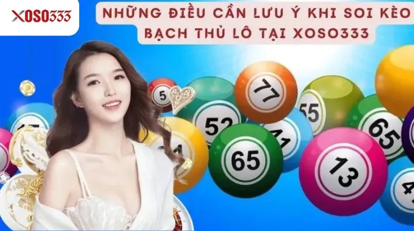 Những điều cần lưu ý khi soi kèo bạch thủ lô tại xoso333